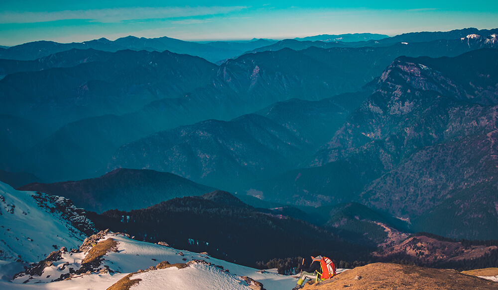 Amazing view of Mountains