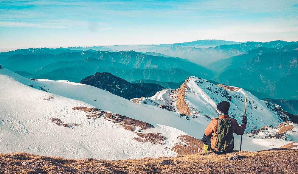 Views during Kedarkantha trek - AdventuRush