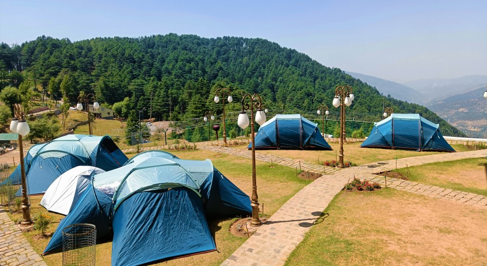 AdventuRush Patnitop Camp with Hill View