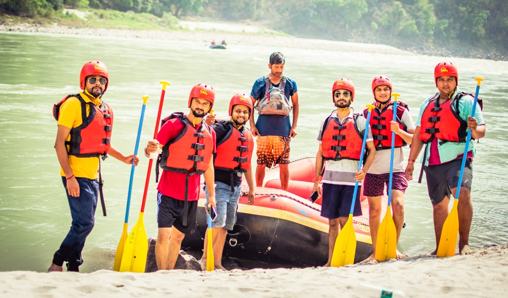 AdventuRush Rafting Expedition in Rishikesh for Group