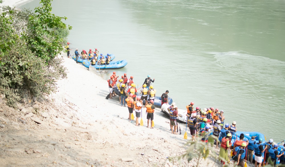 AdventuRush Group River Rafting in Rishikesh Image