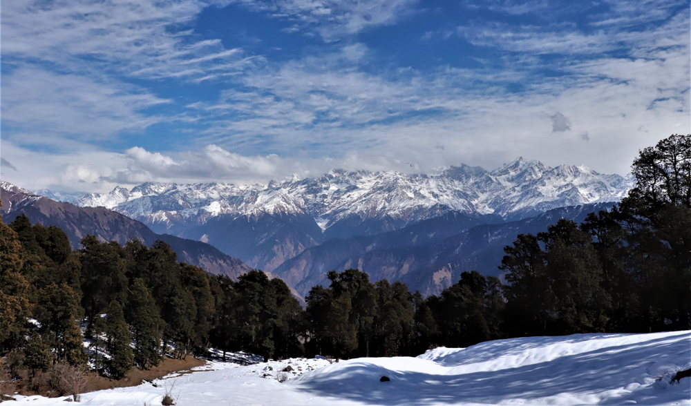 Himalayan Peaks from Dayara Bugyal - AdventuRush