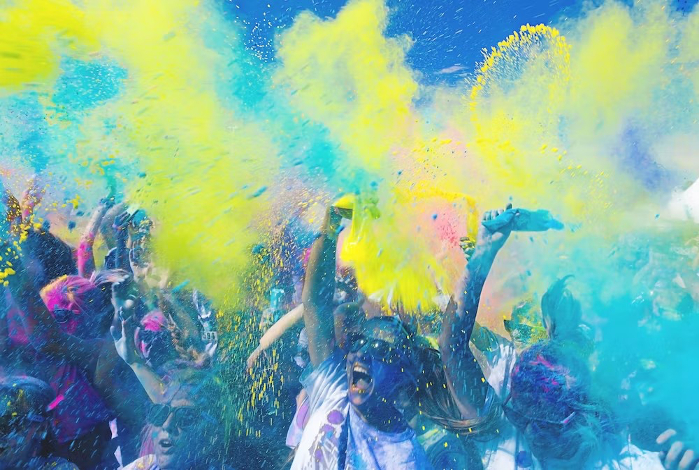 Shantiniketan Holi Celebration