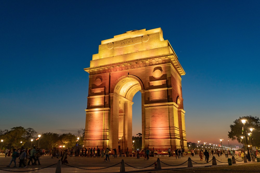 India Gate and Rajpath