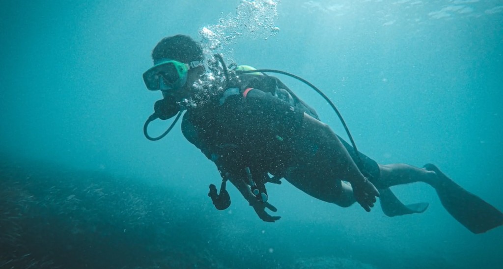 Scuba diving in Goa